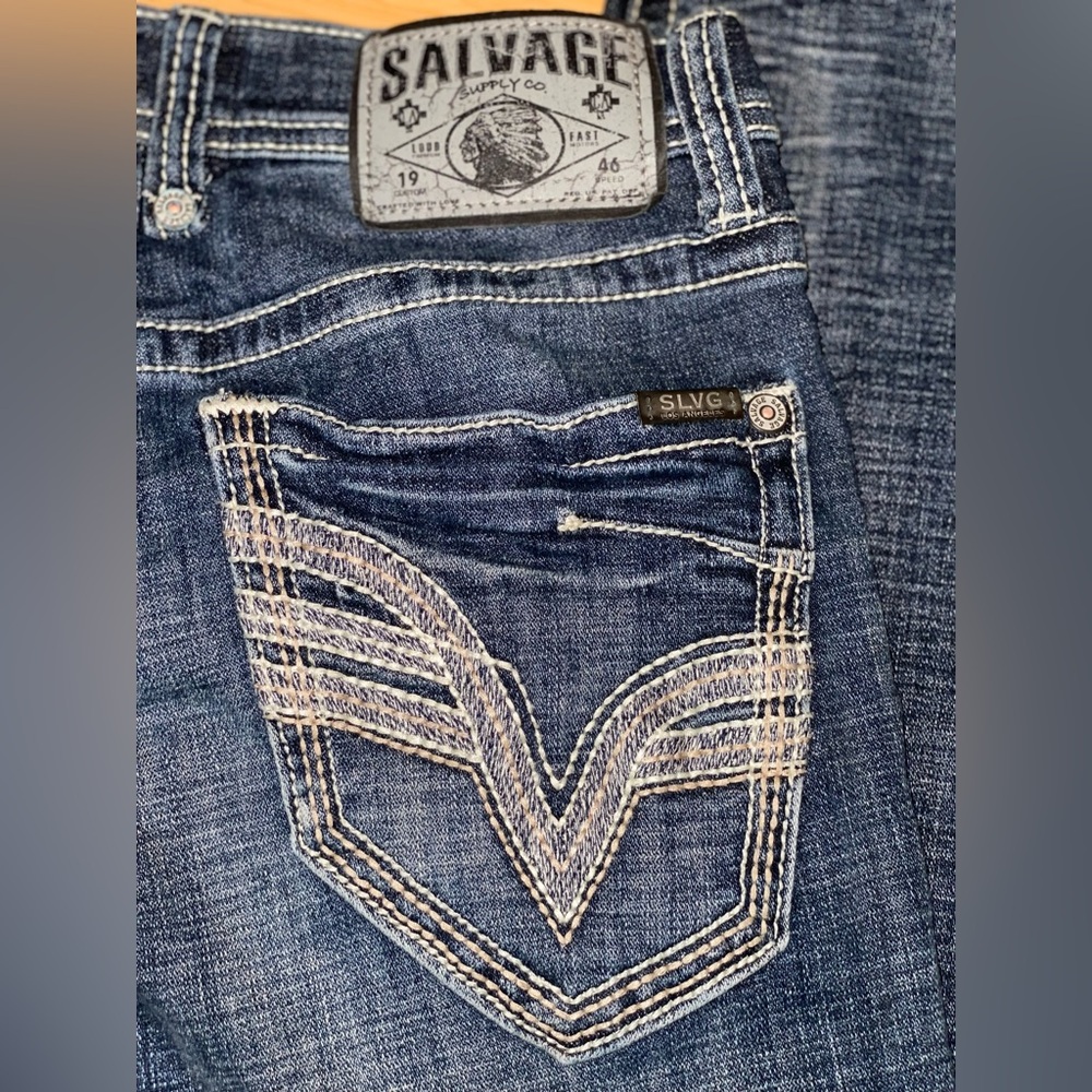 SALVAGE Havoc Straight Slim Fit 30R - Picture 12 of 15